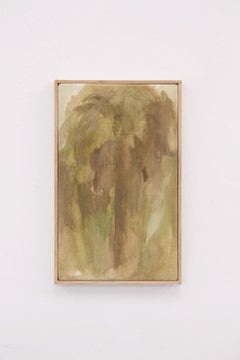 Muted Woodland Study: Soft Abstract Landscape Earth Tones by Federica Furbelli