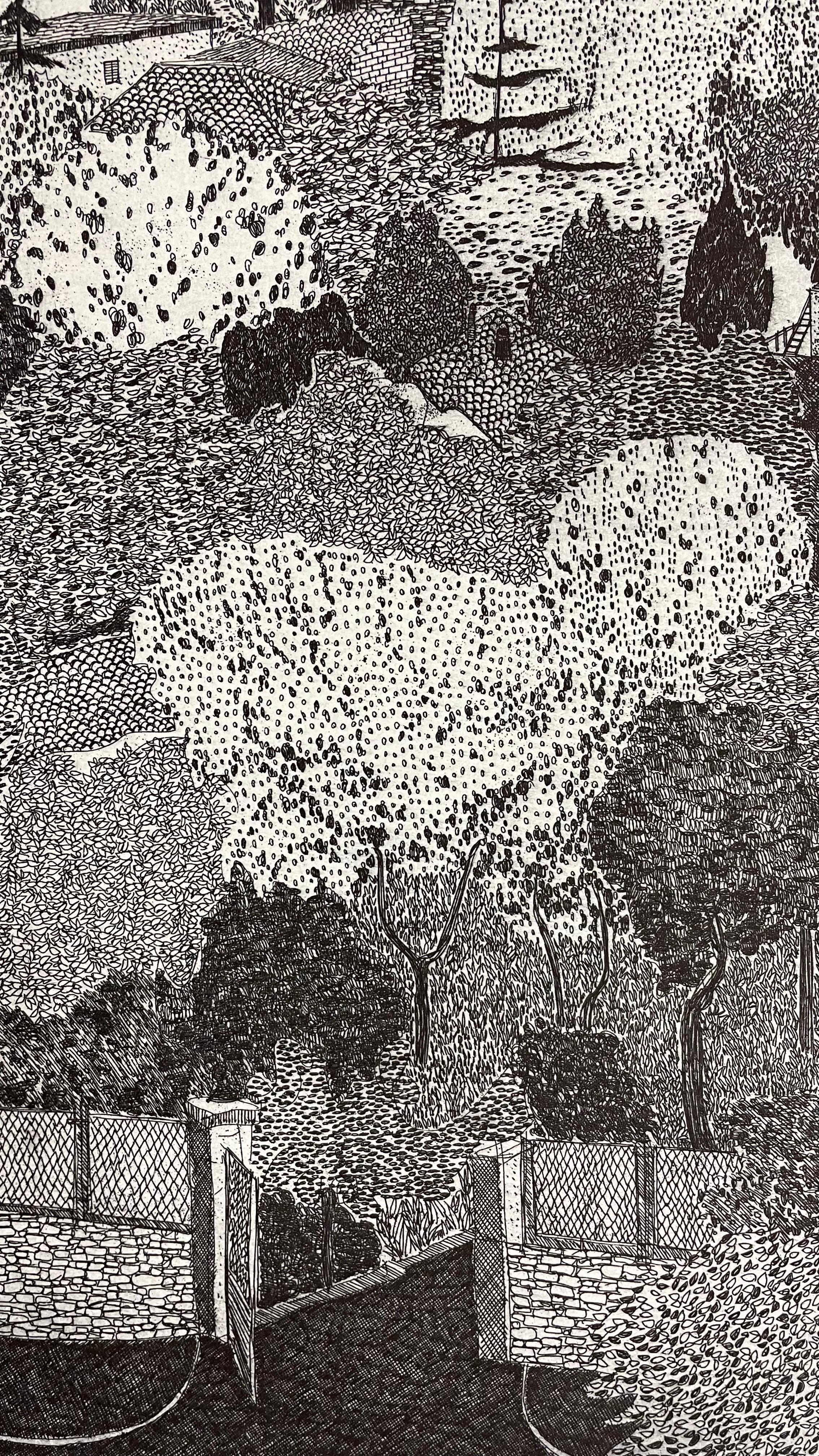 El torrione
Ref. 397

Grabado original, firmado y numerado. Edición limitada de 90 ejemplares.

Federica Galli fue una de las grabadoras contemporáneas más importantes de Italia. 
Alcanzó esta fama porque supo interpretar vistas, como Milán y
