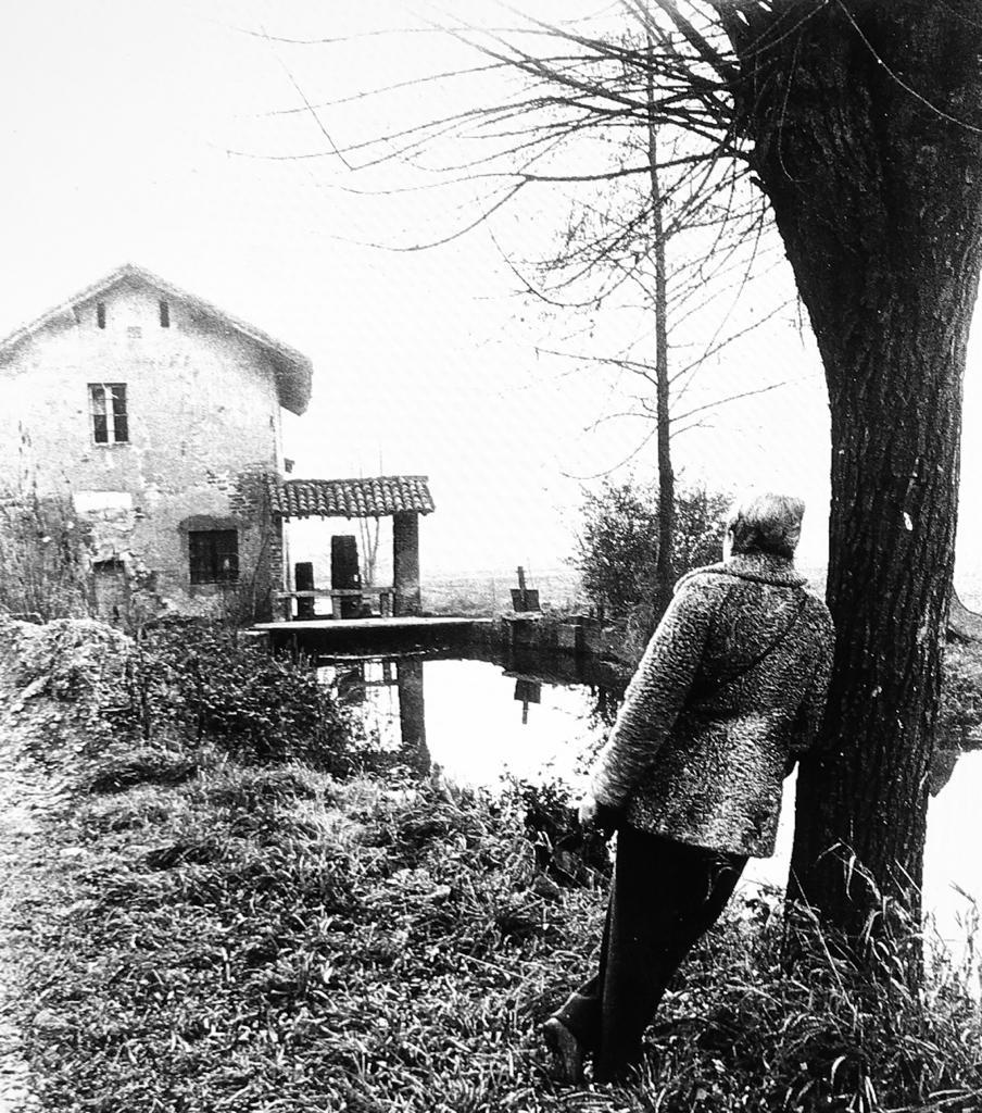 Fine Italian rural landscape etching by exquisite Federica Galli printmaker For Sale 1