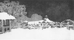 Milano, Cascina Bel Sit, 1985, rif. 509, Etching Print by Federica Galli