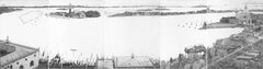 San Marco Lagoon Venedig-Schwarz-Weiß 20. Jahrhundert Ansicht Druck #GreenGrandTour