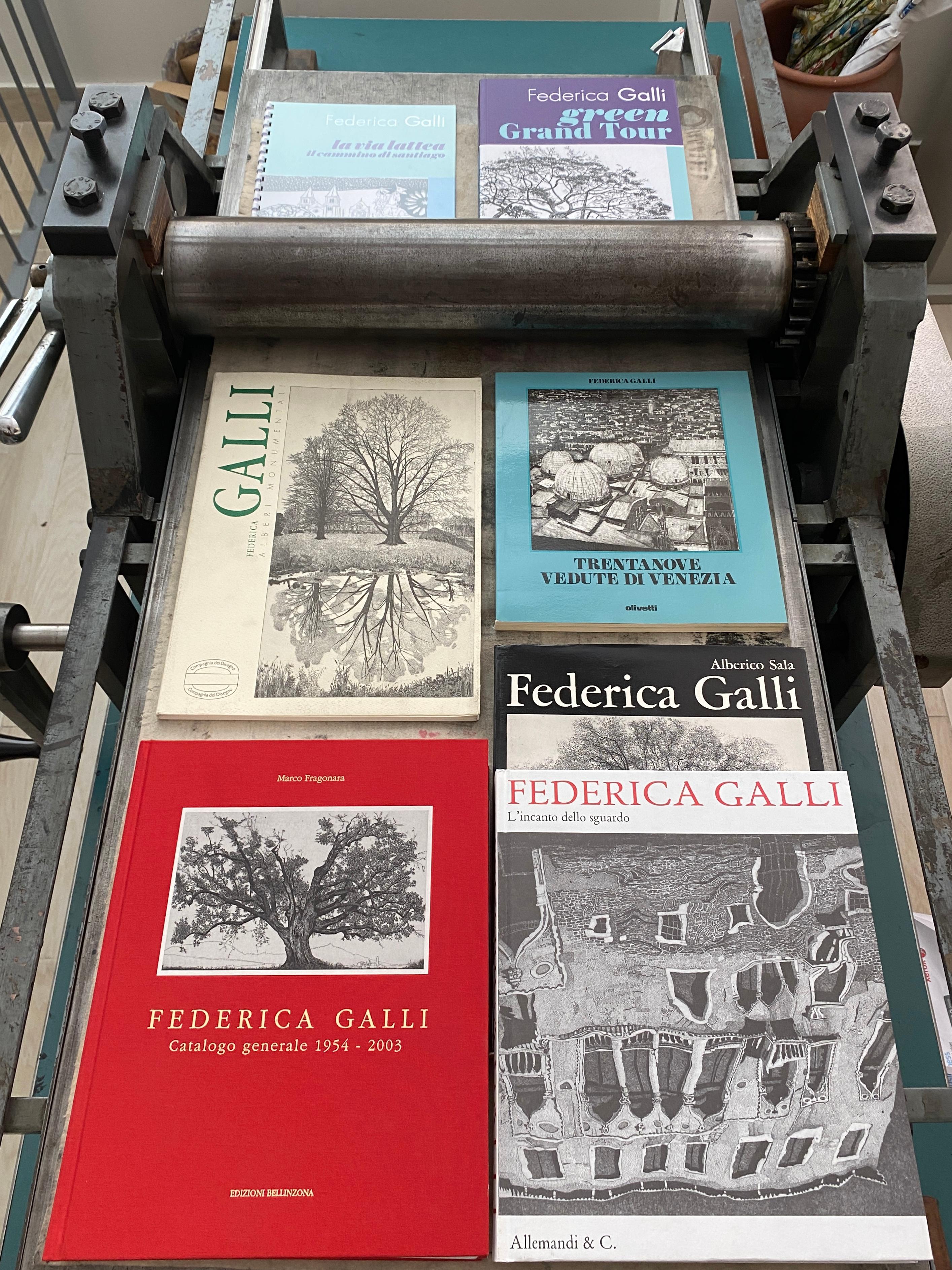 Venezia, stampa contemporanea in bianco e nero, Campo Abazia, di Federica Galli in vendita 7