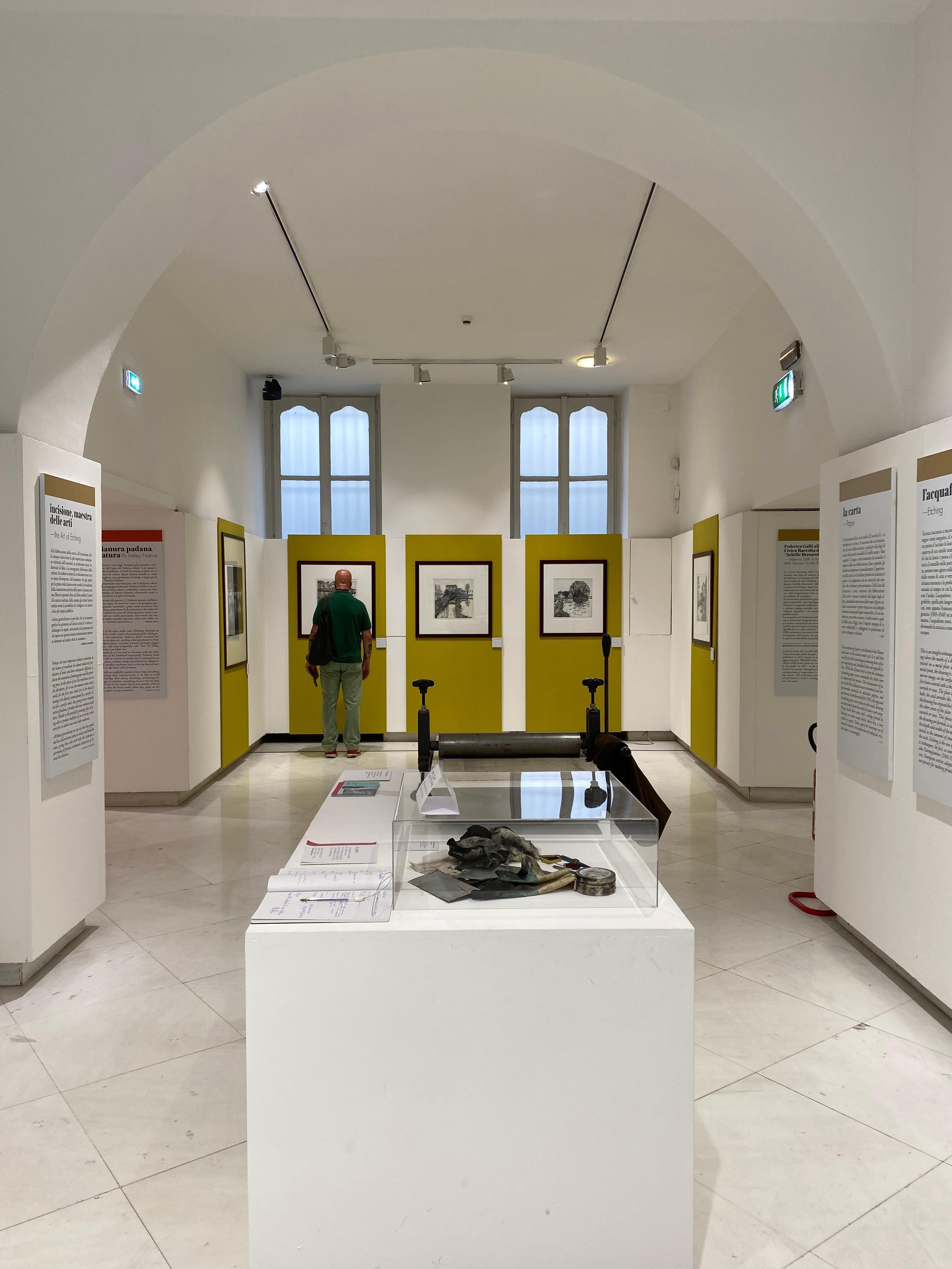 Via Belvedere, 1985, rif. 502, gravure à l'eau-forte de Federica Galli en vente 4