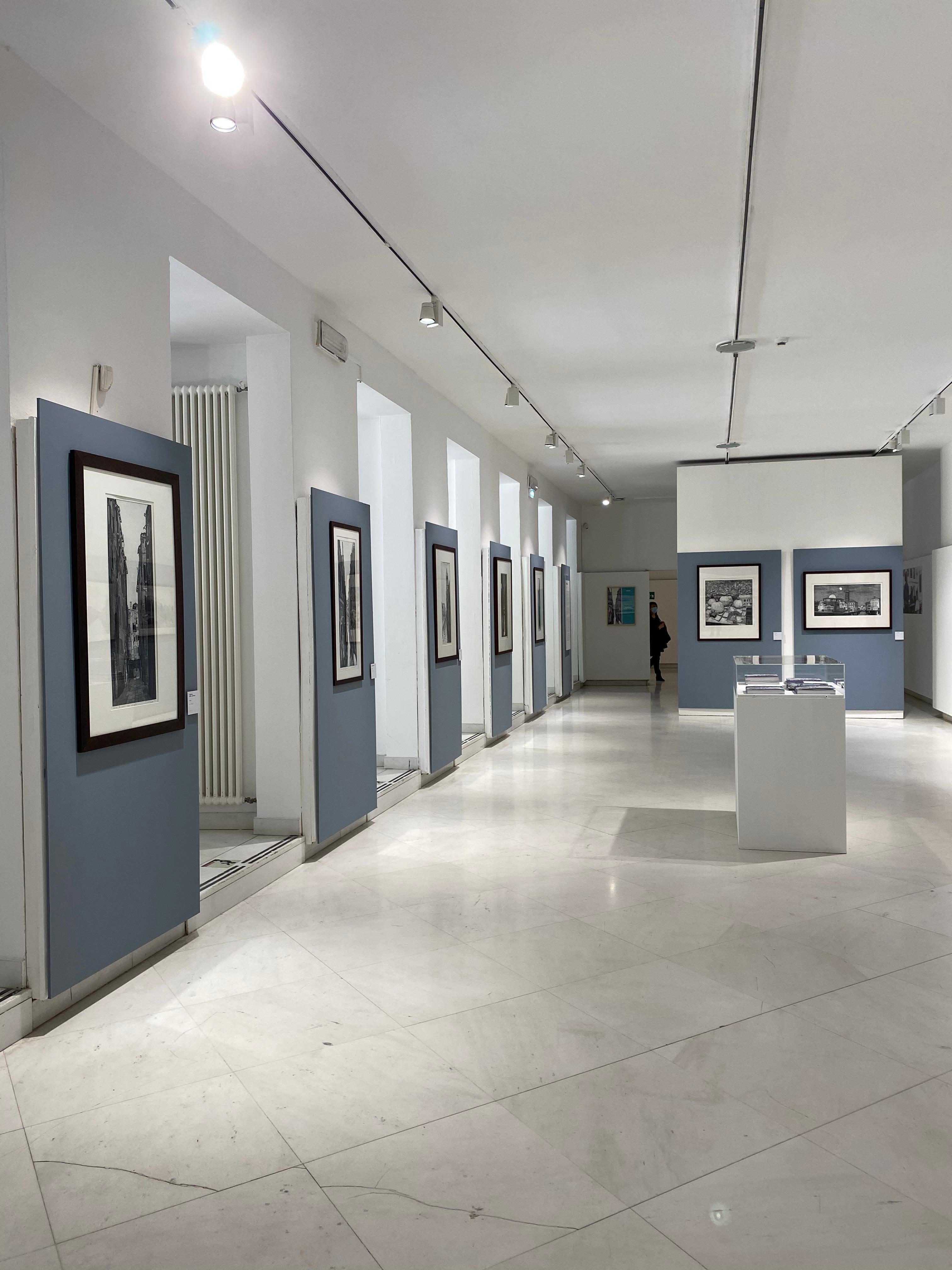 Via Belvedere, 1985, rif. 502, gravure à l'eau-forte de Federica Galli en vente 5