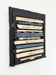 Fasermalerei: "La mémoire ne se perd pas" (Das Gedächtnis geht nicht verloren)