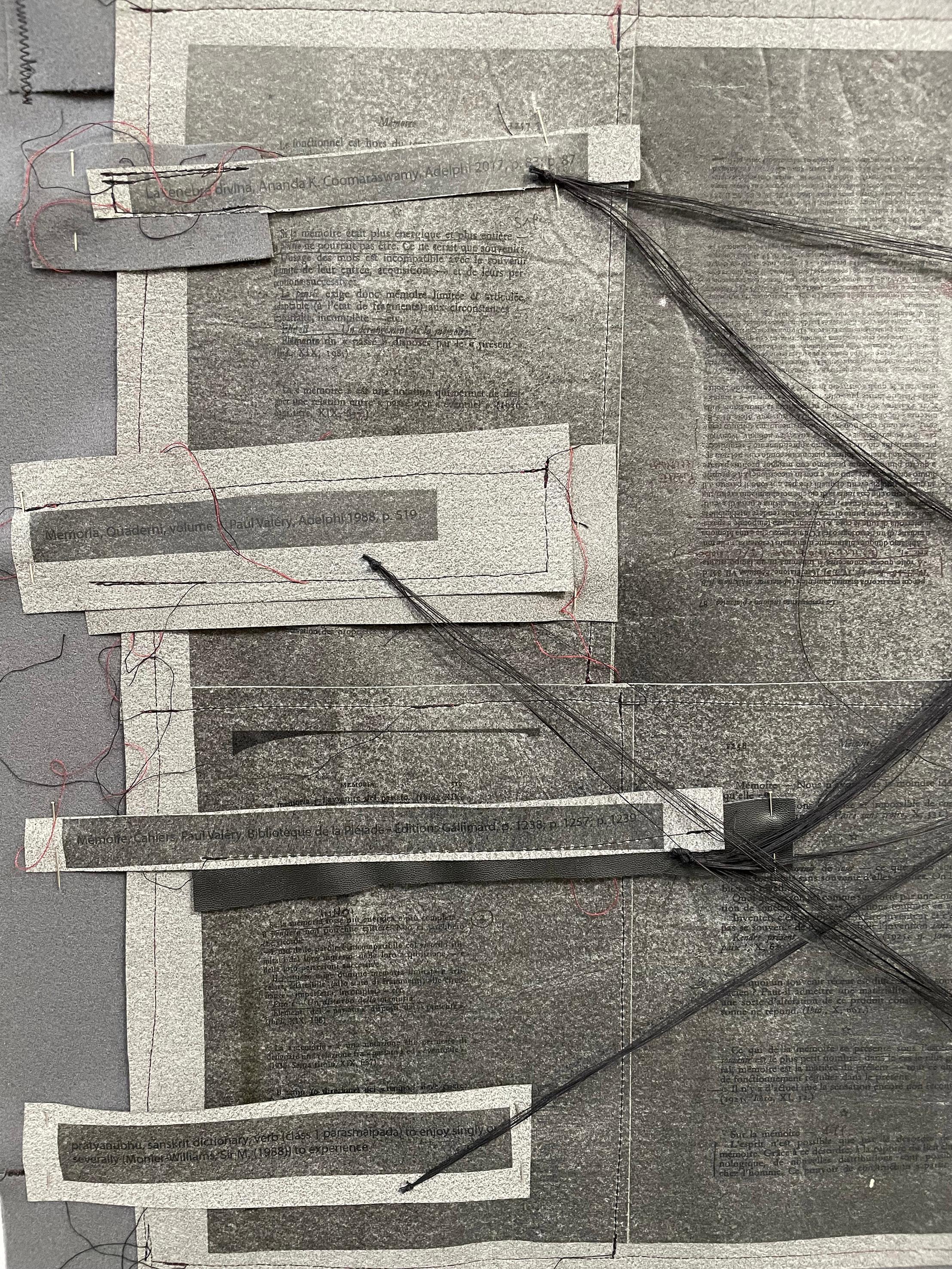 Pintura en fibra: 'Re-connaître 1