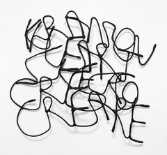 Sculpture murale en fibres : « Créare »
