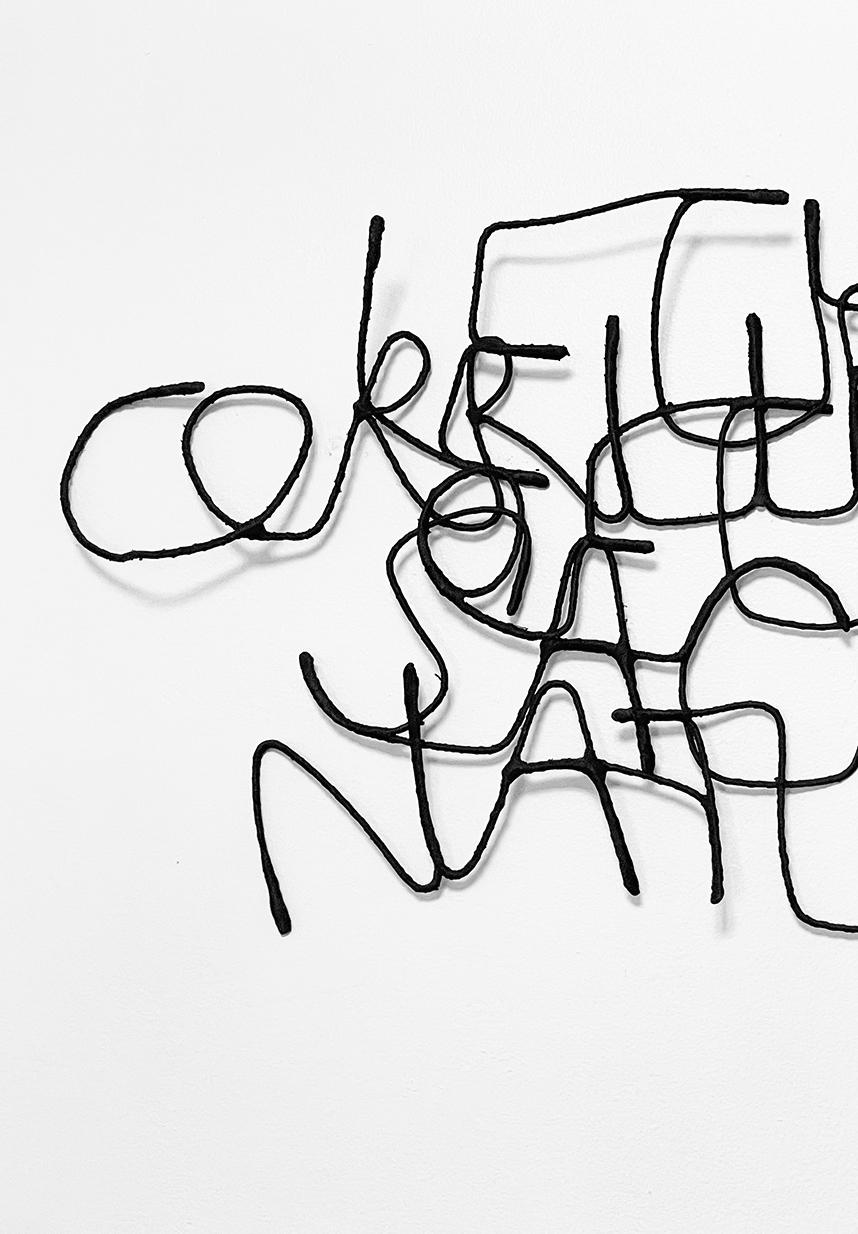 Wandskulptur aus Faser: „Nature“ (Zeitgenössisch), Sculpture, von  Federica Patera and Andrea Sbra Pereg