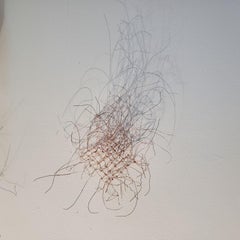 Fiber wall sculptures: 'Vicino' & 'Maurizia' (two artworks)