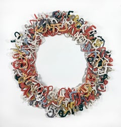 Upcycled wall sculpture: 'Coral #6' (Vindill)