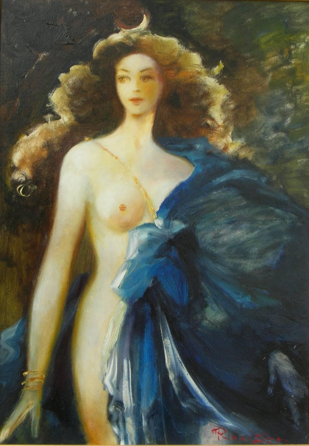 Federica Ravizza Nude Painting - Goddess