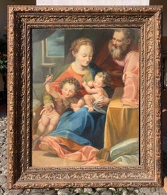 Follower of Federico Barocci(Rome) - 18th-19th century figure painting - Madonna