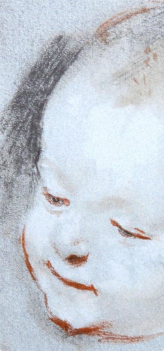 Federico Barocci, Head of a child, from Faces of Children, 1968 (after)
