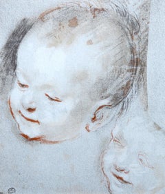 Federico Barocci, Head of a child, from Faces of Children, 1968 (after)