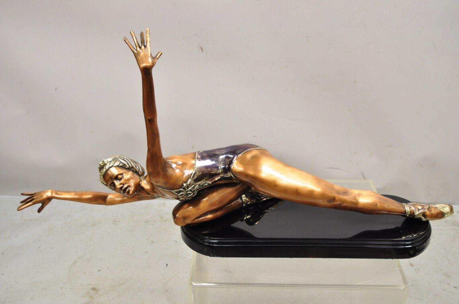 Sculpture en bronze de Federico Cardona représentant une danseuse de ballet sur socle en marbre 32/250 en vente 6