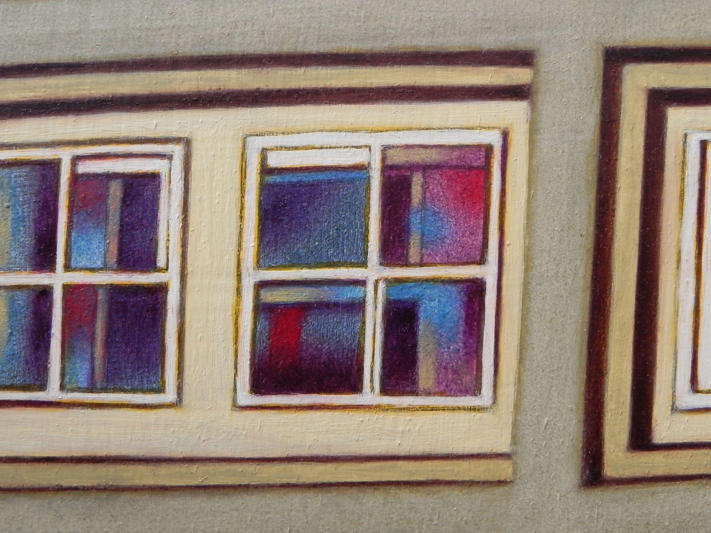 Eine Originalarbeit aus der Serie â€žFensterâ€œ