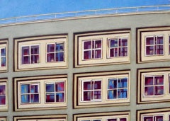 Berlín Alexanderplatz, Pintura, Óleo sobre panel de madera