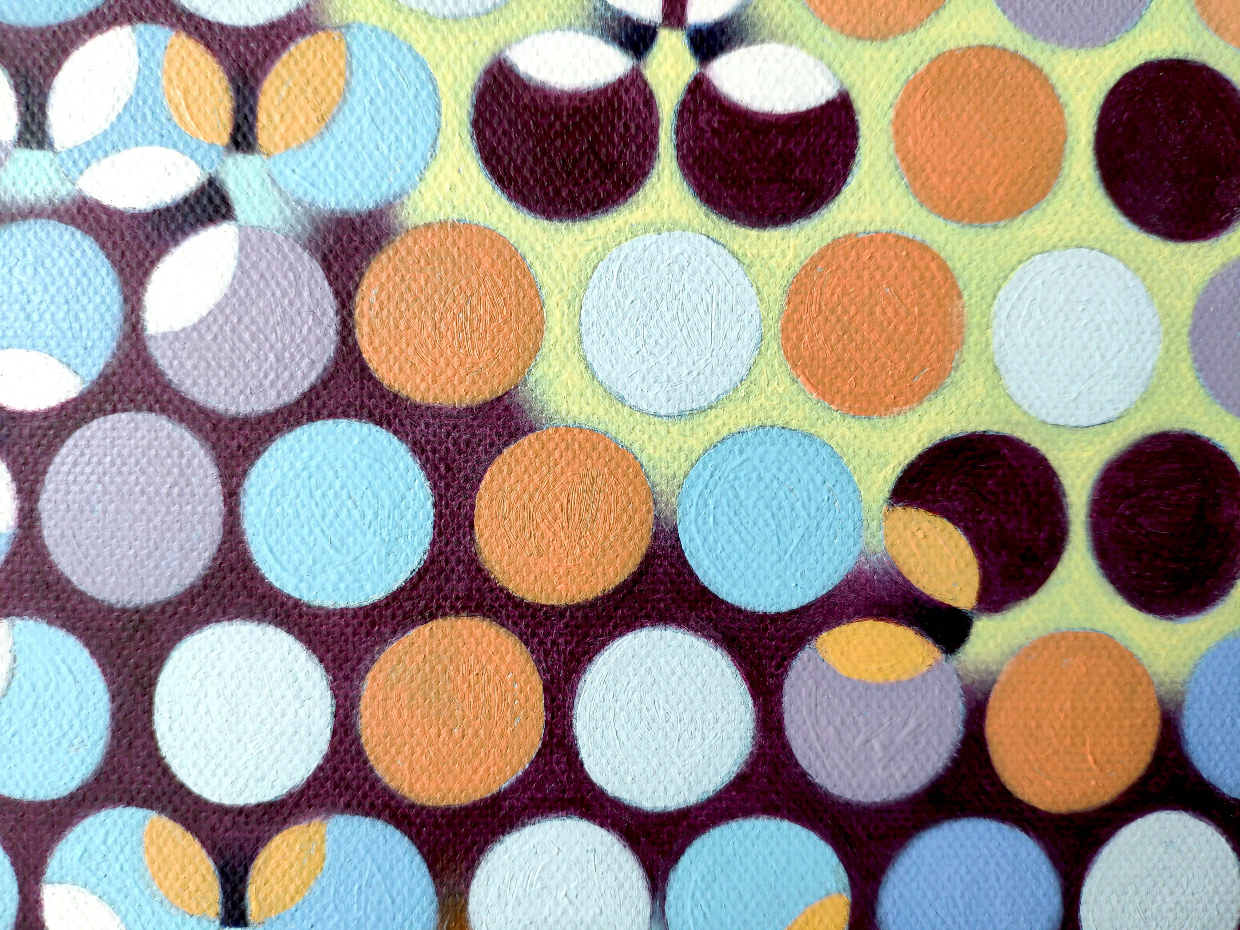 Cromatico 9, Pittura, Olio su tela - Painting Astratto di Federico Cortese