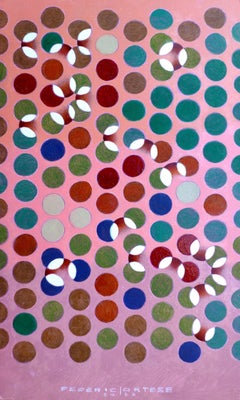 Cromatica number 3, Painting, Oil on Paper