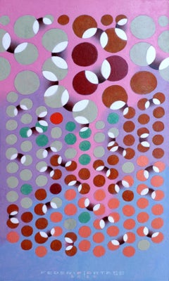 Cromatica number 4, Painting, Oil on Paper
