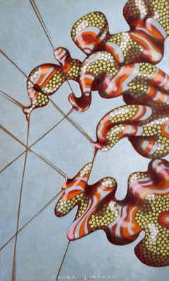 Bandiere, Pittura, Olio su carta