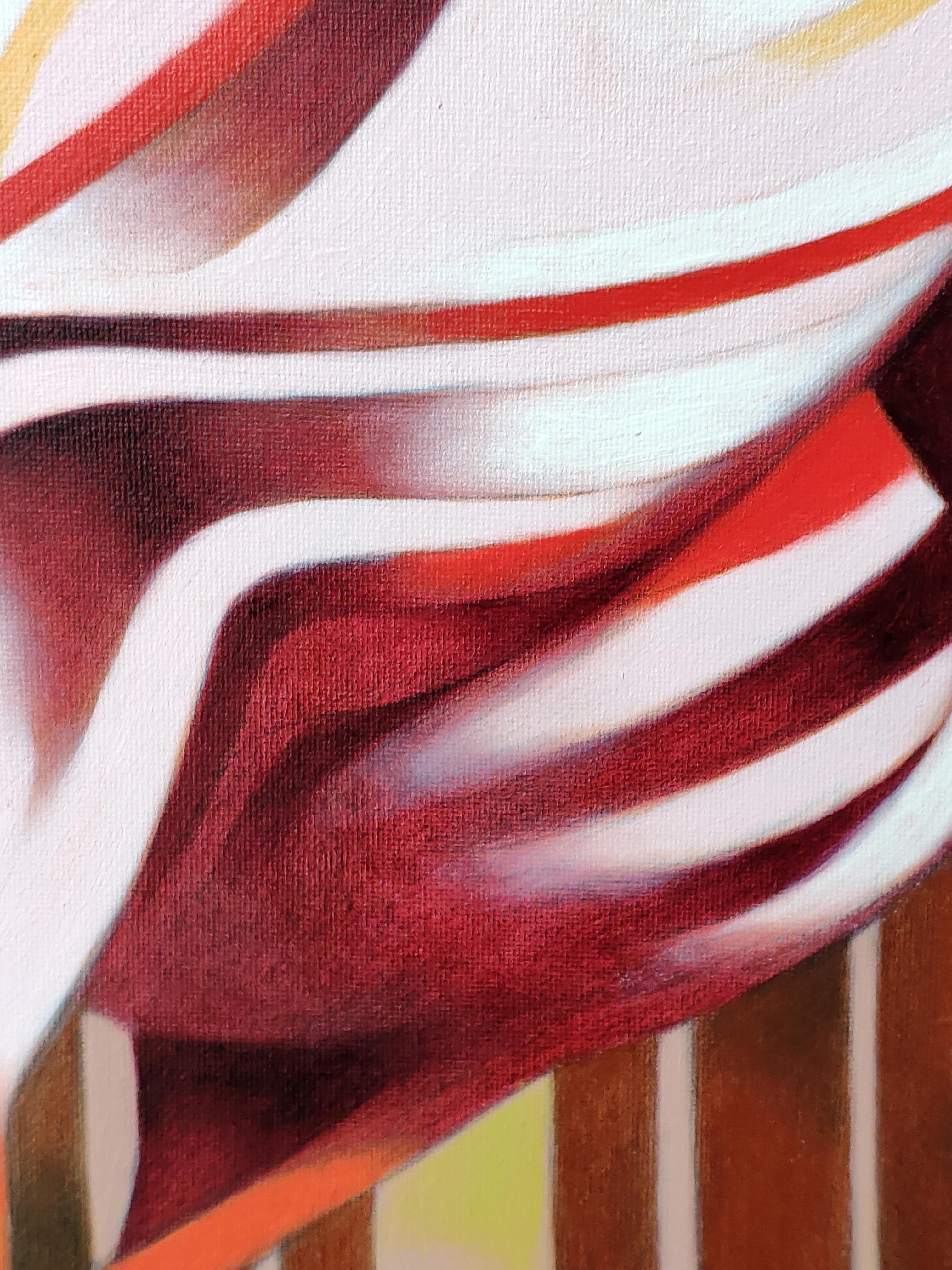 Flamingos, Painting, Oil on Canvas For Sale 1