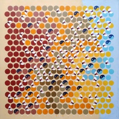 Kaleidoscope number 2, Painting, Oil on Paper