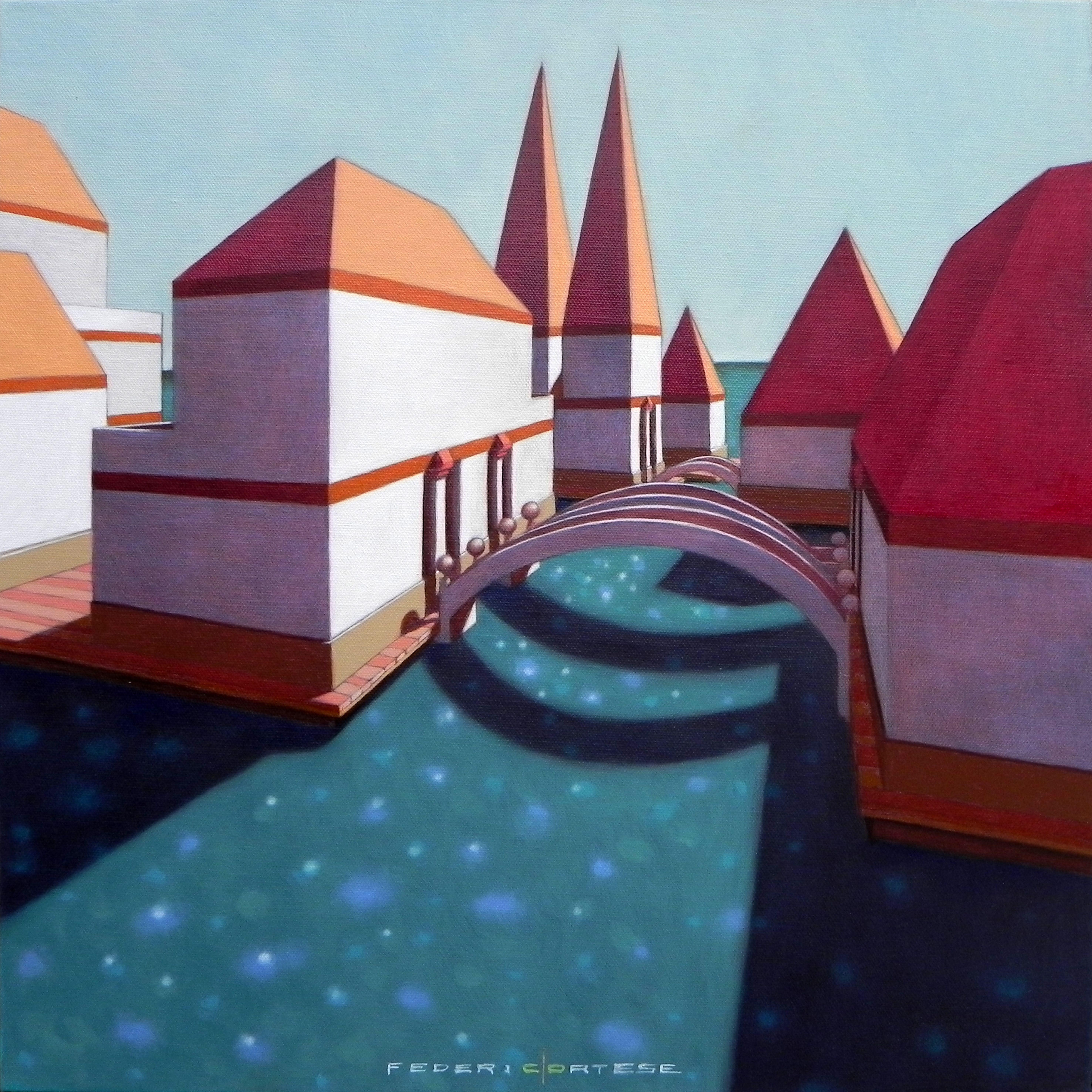 Federico Cortese Landscape Paintings