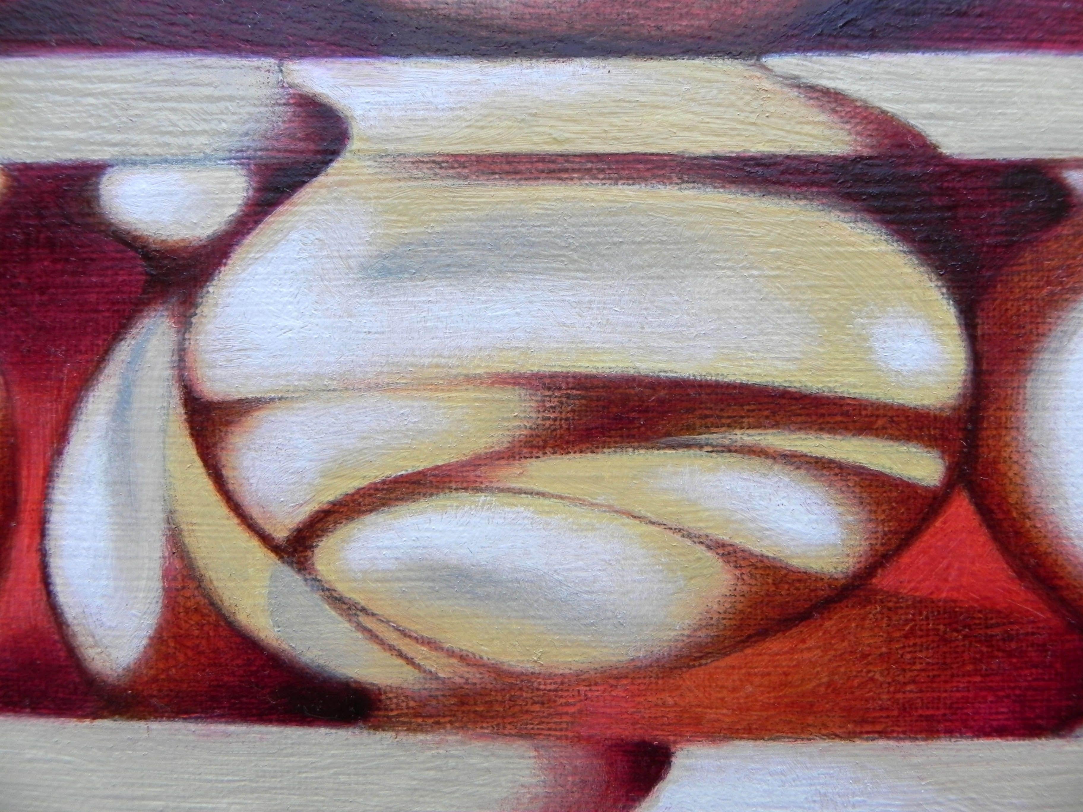 Cerámica, Pintura, Óleo sobre papel - Painting Contemporáneo de Federico Cortese