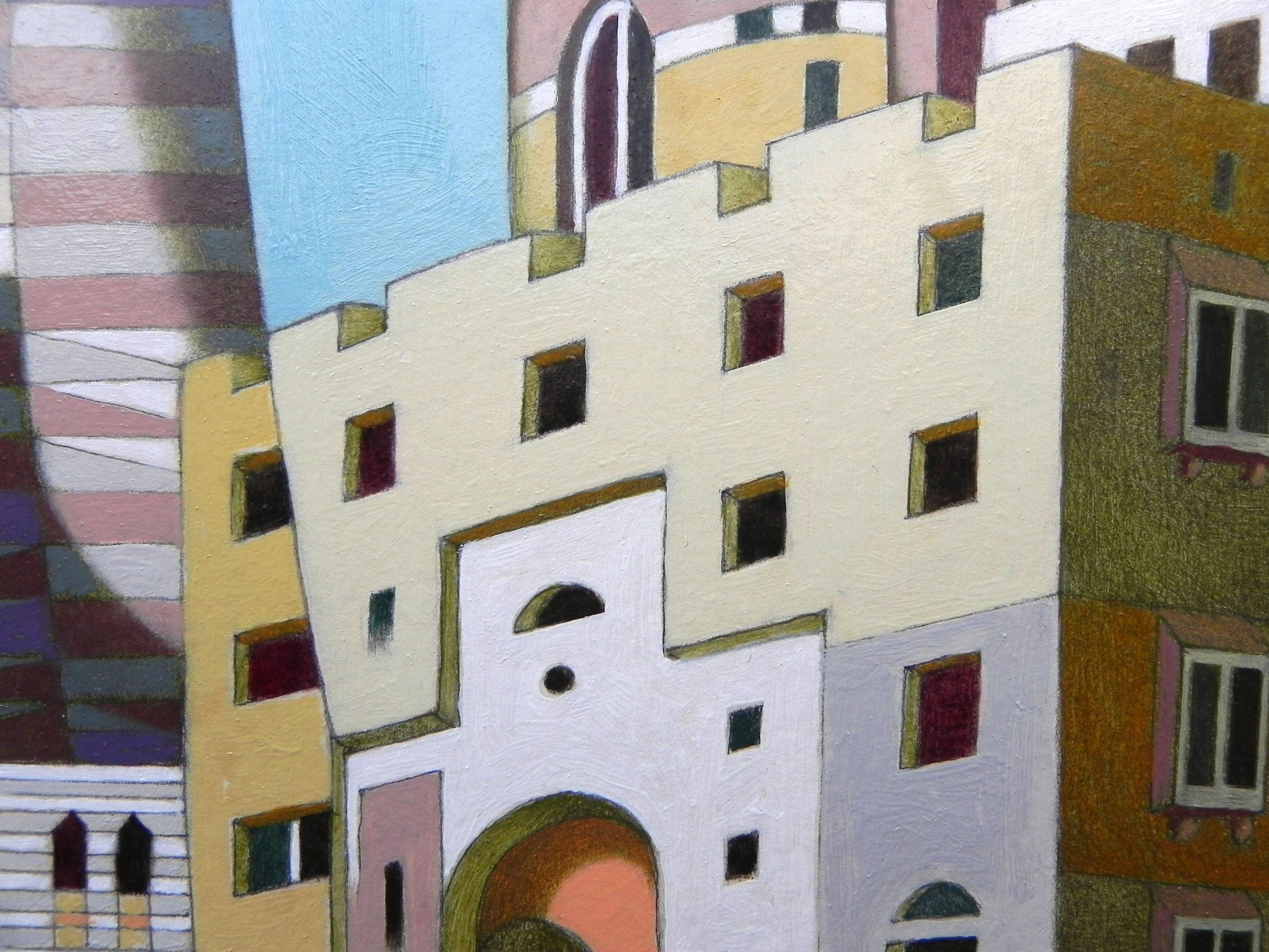 Qatar, Painting, Oil on Paper 3