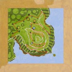 Used Route number 2, Painting, Oil on Paper