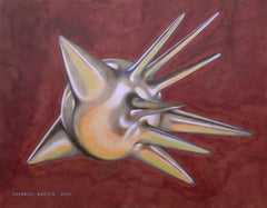 shape number 2, Painting, Oil on Paper