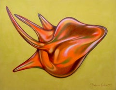 sharp heart, Painting, Oil on Paper