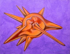 star, Painting, Oil on Paper