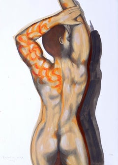 tattoo, Painting, Oil on Paper