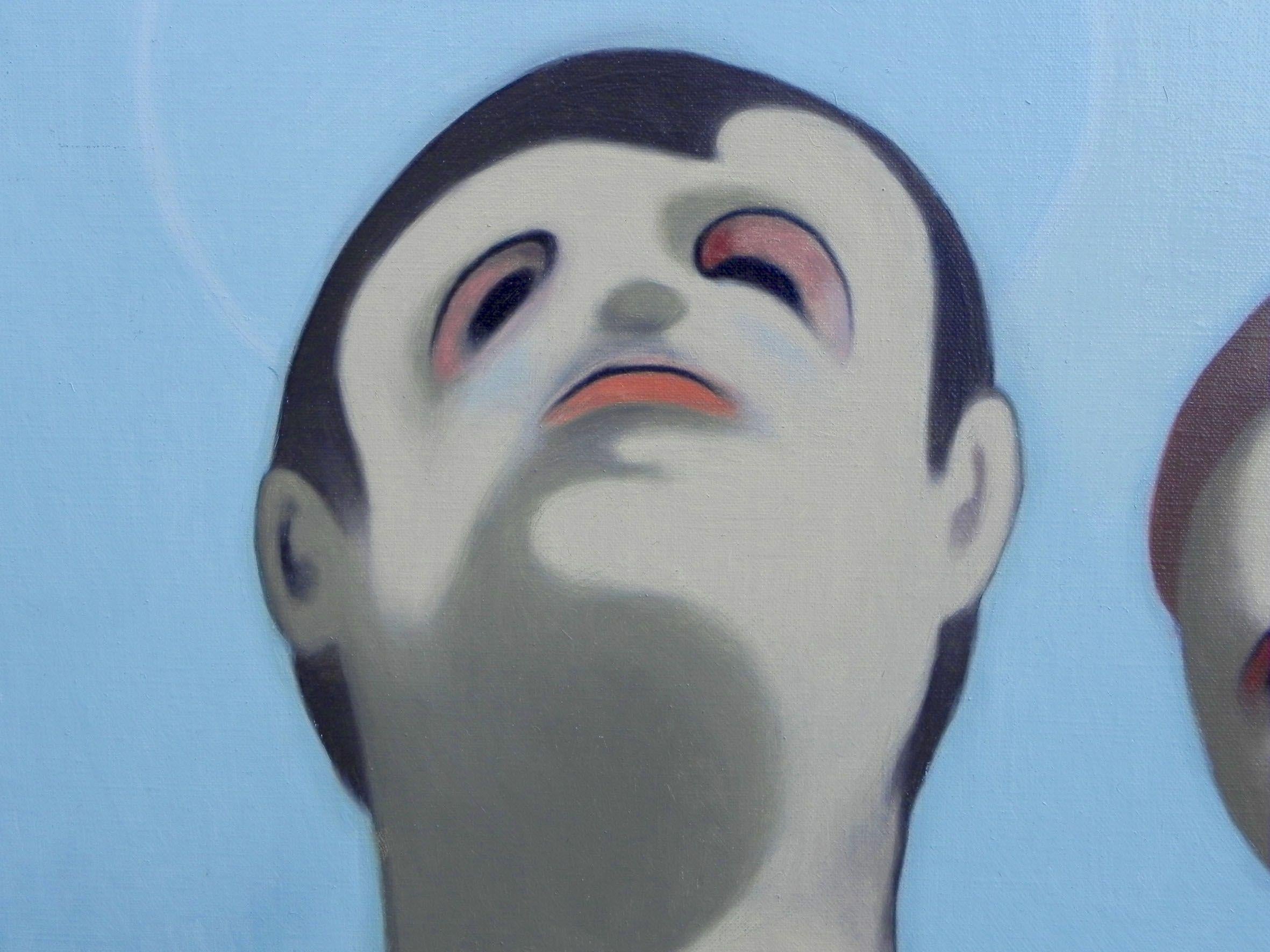Il sacrificio, Pittura, Olio su tela - Painting Romantico di Federico Cortese