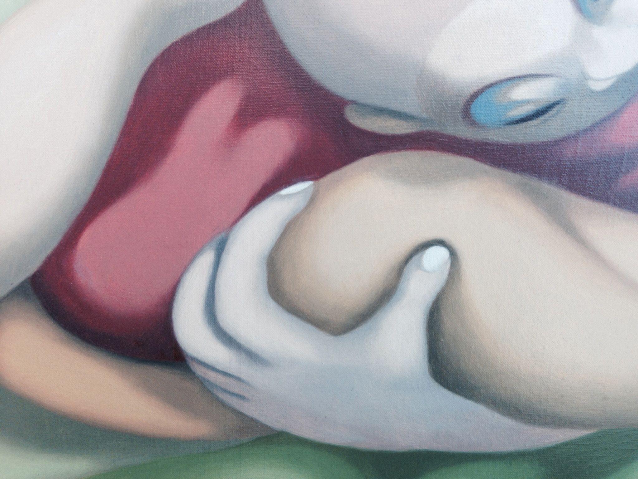 Il sacrificio, Pittura, Olio su tela in vendita 1