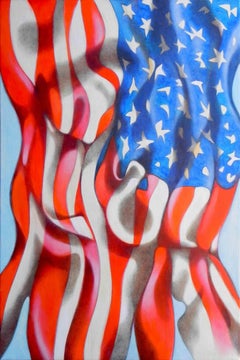 united states of america, Painting, Oil on Canvas