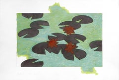 Waterlilies, Painting, Oil on Paper