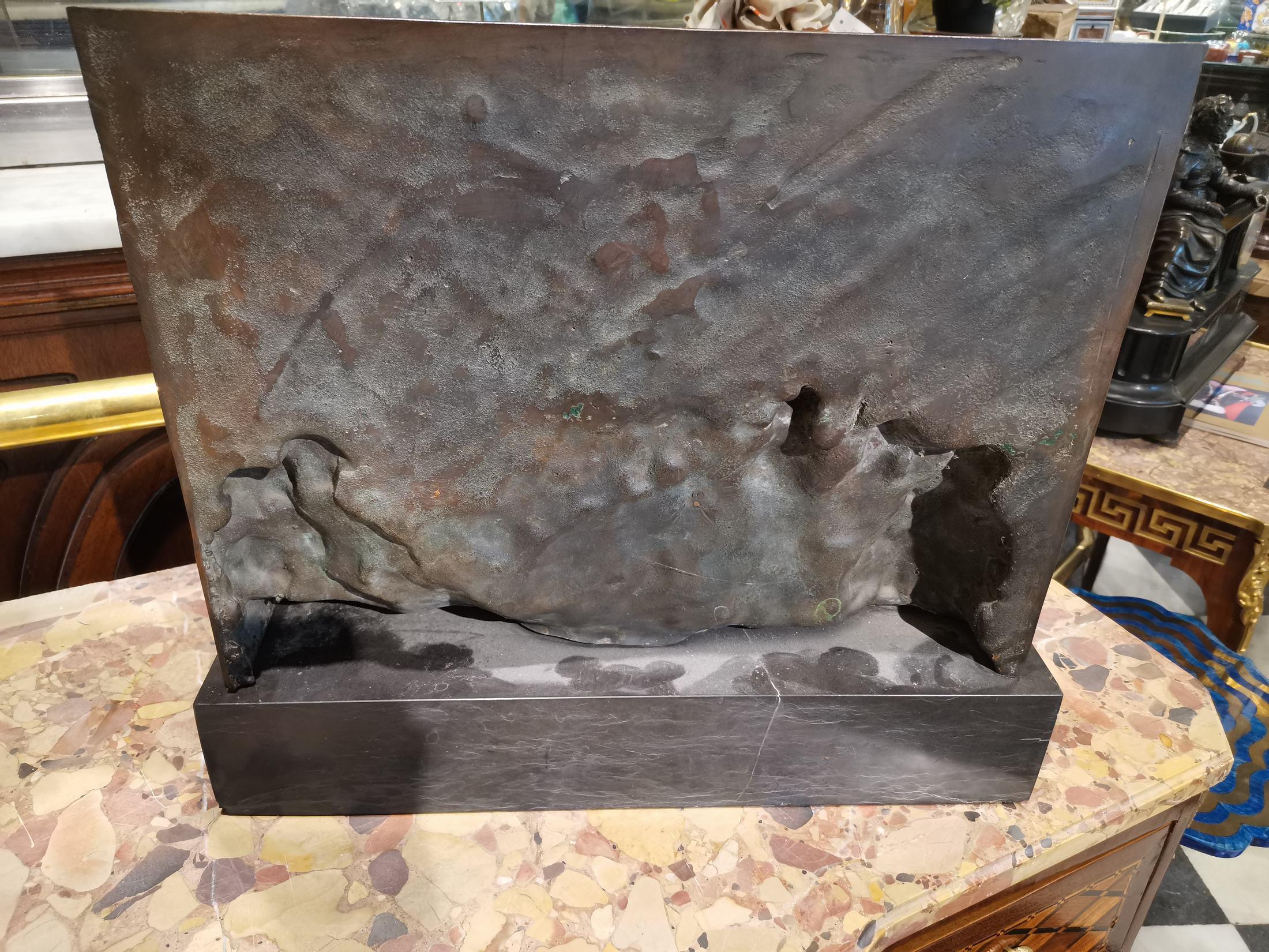 Federico Coullaut, Valera-Skulptur aus Bronze nach der Gravur von Goya, 1978 im Angebot 1