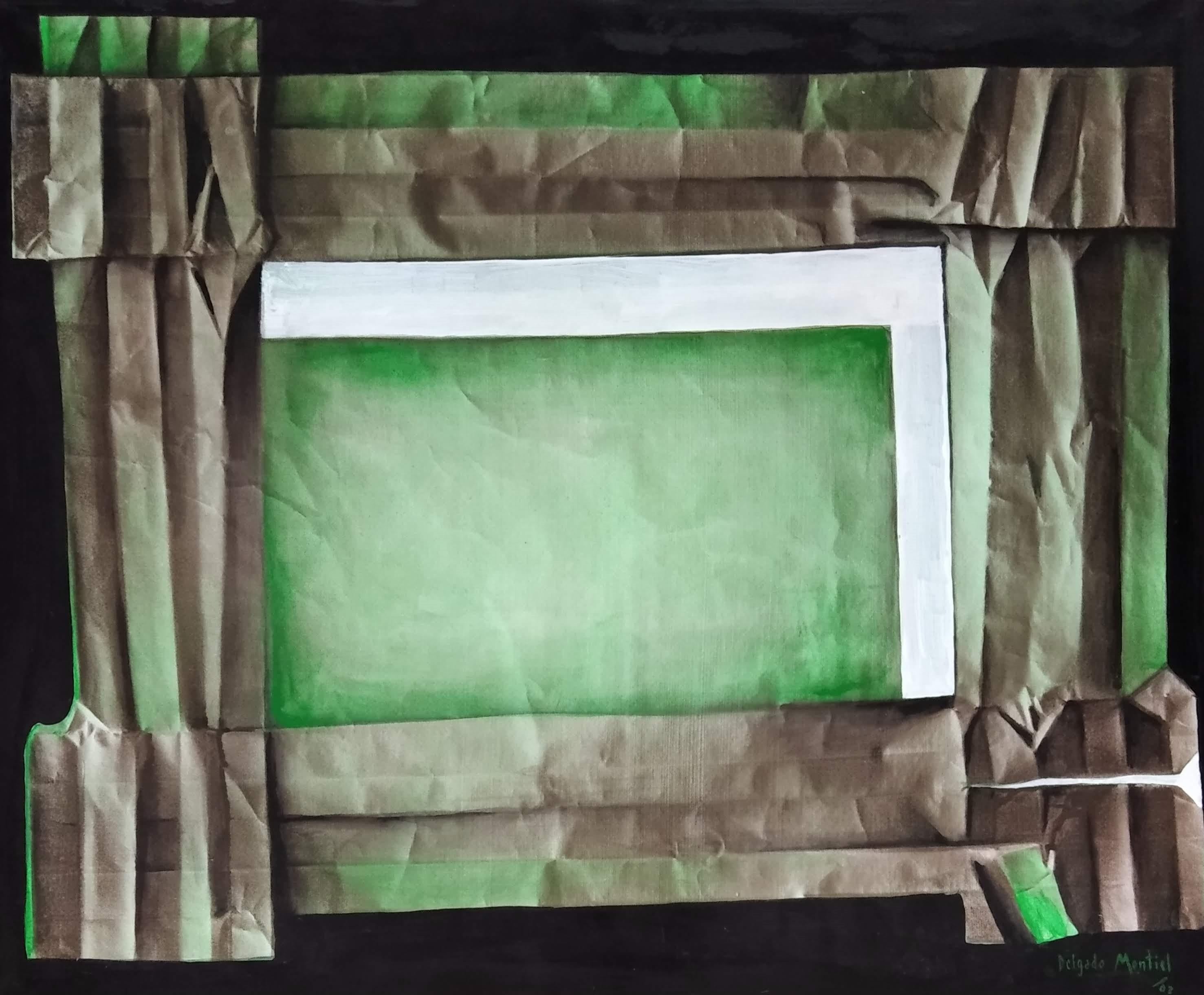 Abstract Painting di Federico Delgado Montiel - Senza titolo