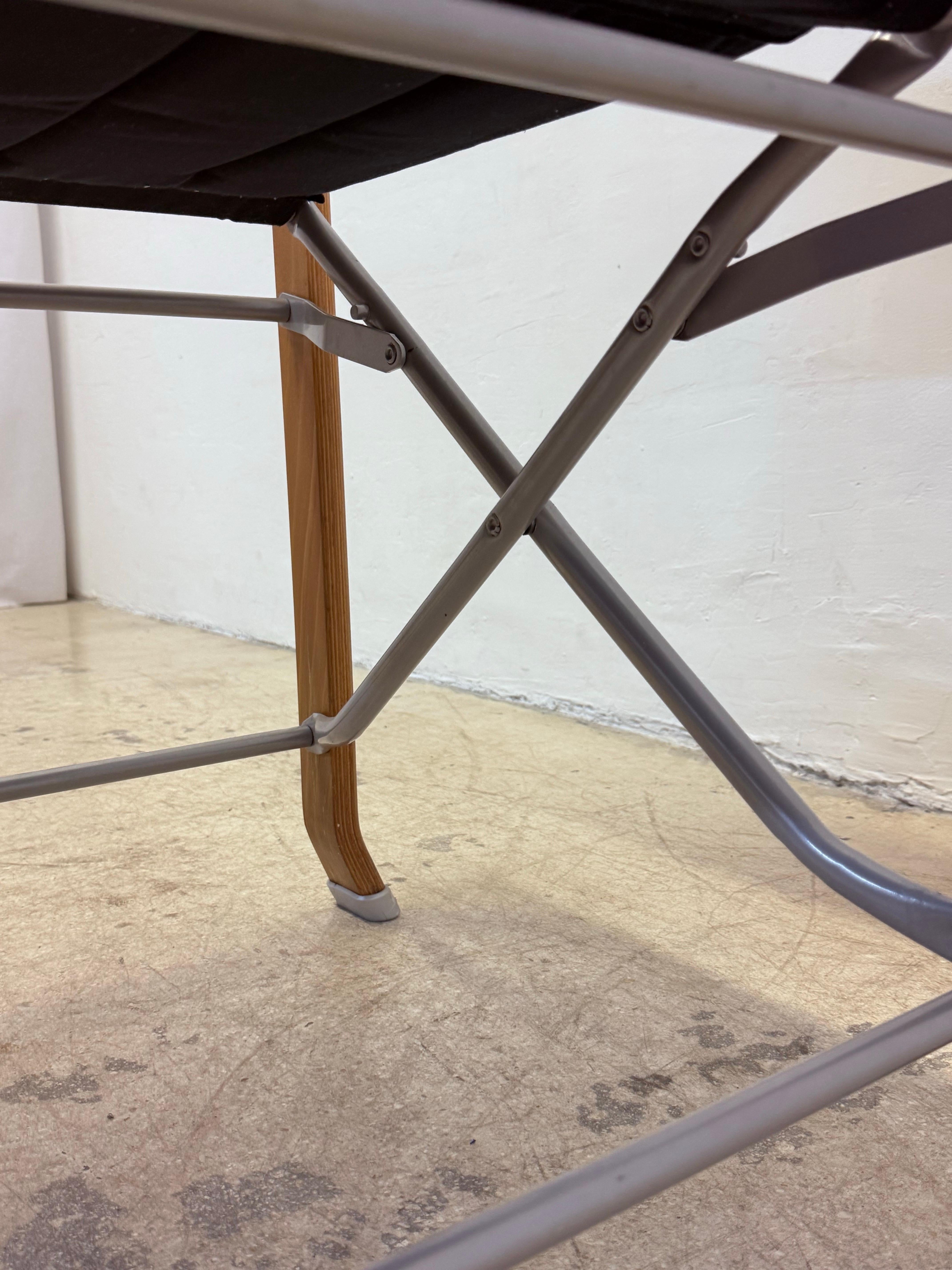 Silla plegable de director Federico Giner, años 80 en venta 3