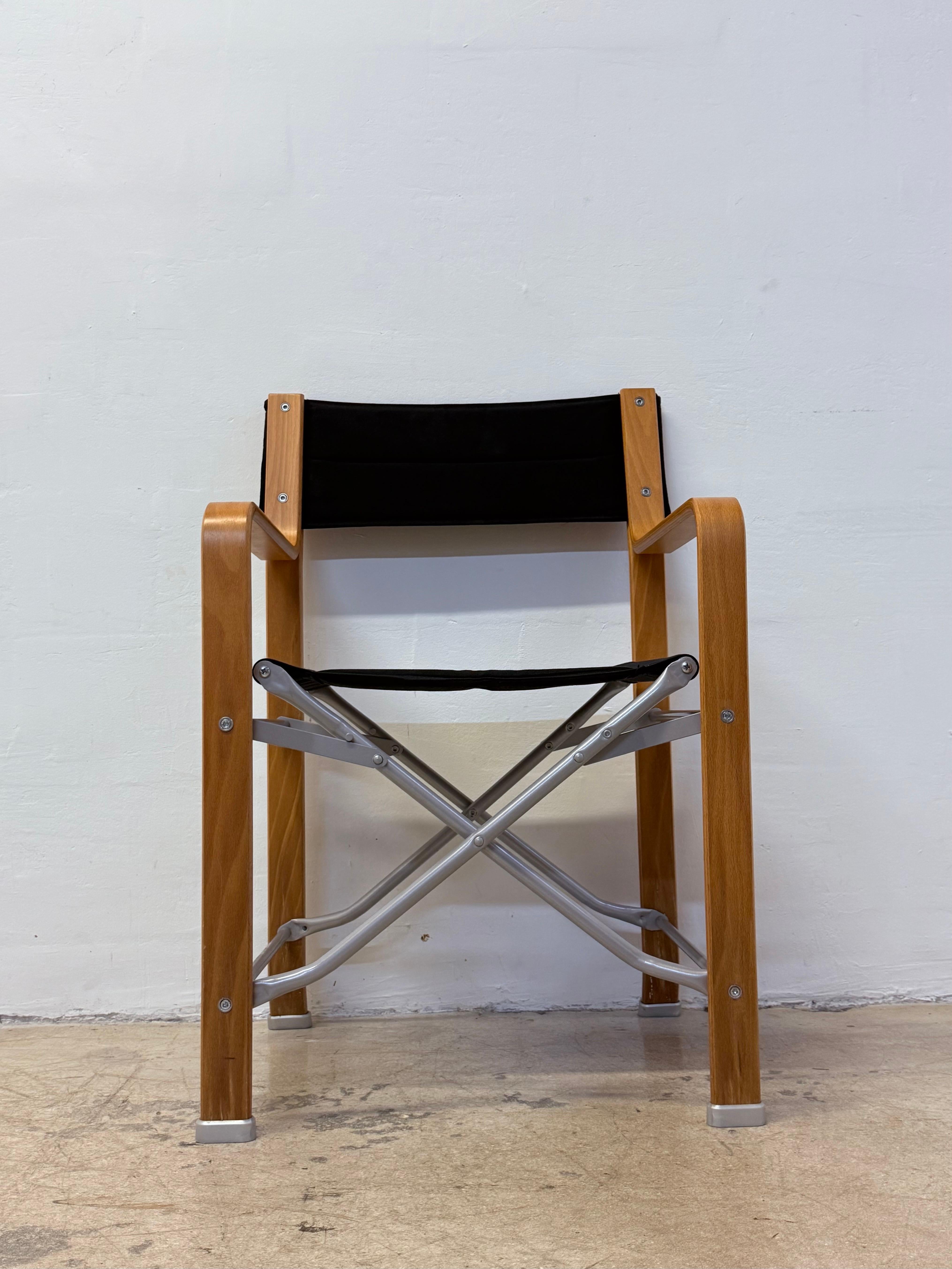 Silla plegable de director Federico Giner, años 80 en venta 5