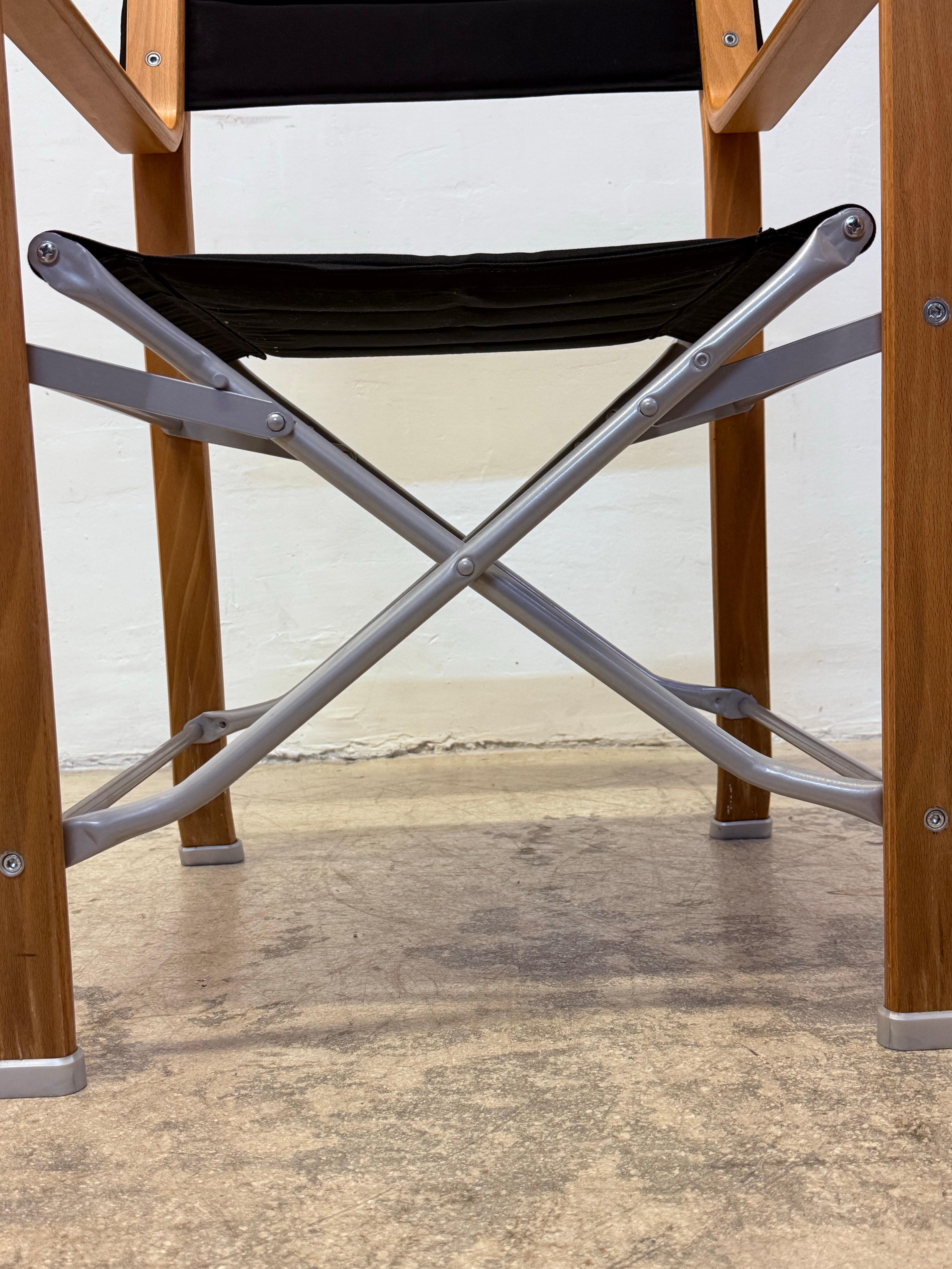 Silla plegable de director Federico Giner, años 80 en venta 10