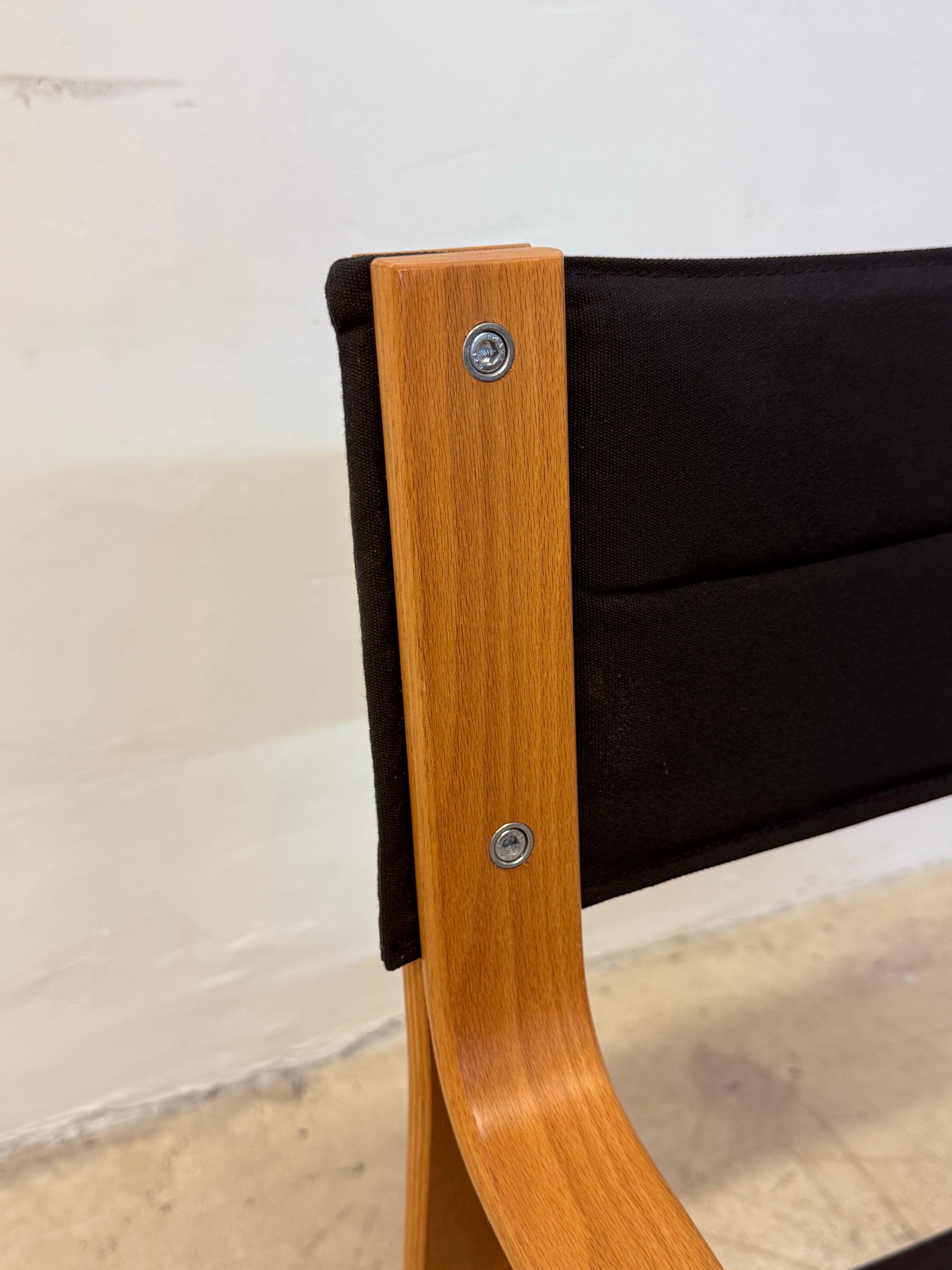 Silla plegable de director Federico Giner, años 80 en venta 12