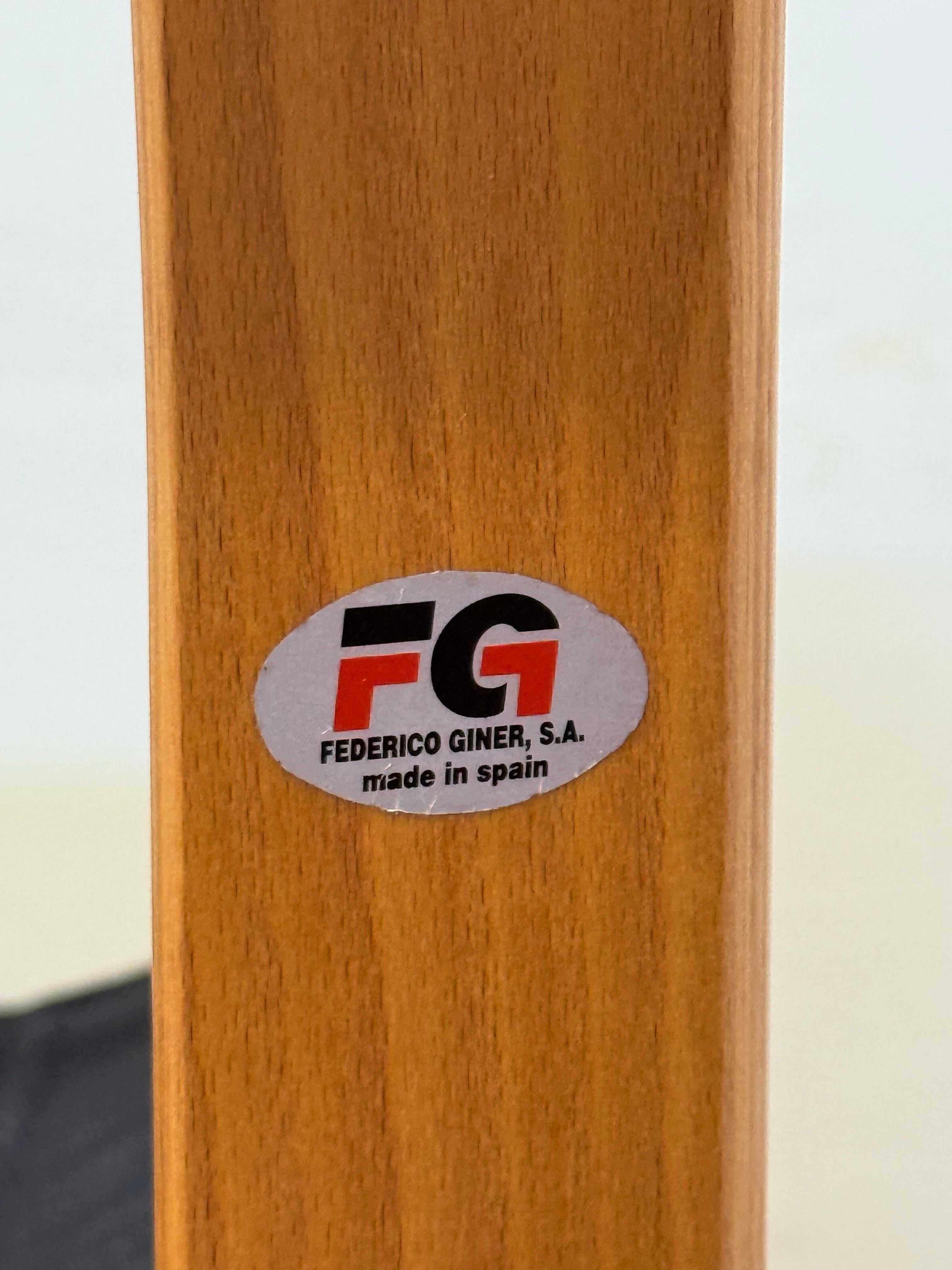 Silla plegable de director Federico Giner, años 80 en venta 13