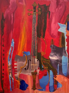 "Amati", Pittura, Olio su tela