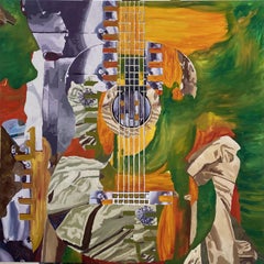 "Canarios", Pittura, Olio su tela