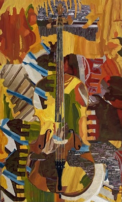 "Casals", Pittura, Olio su tela