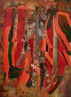 "Stradivari", Pintura, Óleo sobre lienzo